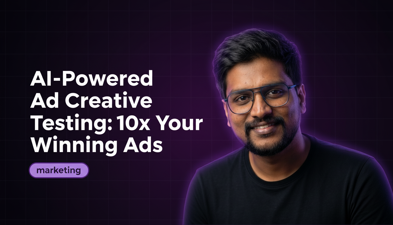 AI-Powered Ad Creative Testing: 10x Your Winning Ads