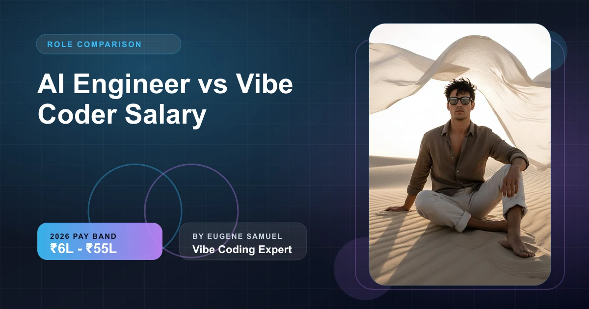 AI Engineer vs Vibe Coder Salary in India 2026