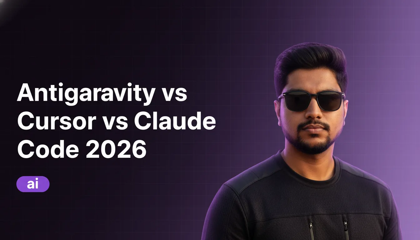 Antigravity vs Cursor vs Claude Code: A Vibe Coding Expert in India's 2026 Verdict