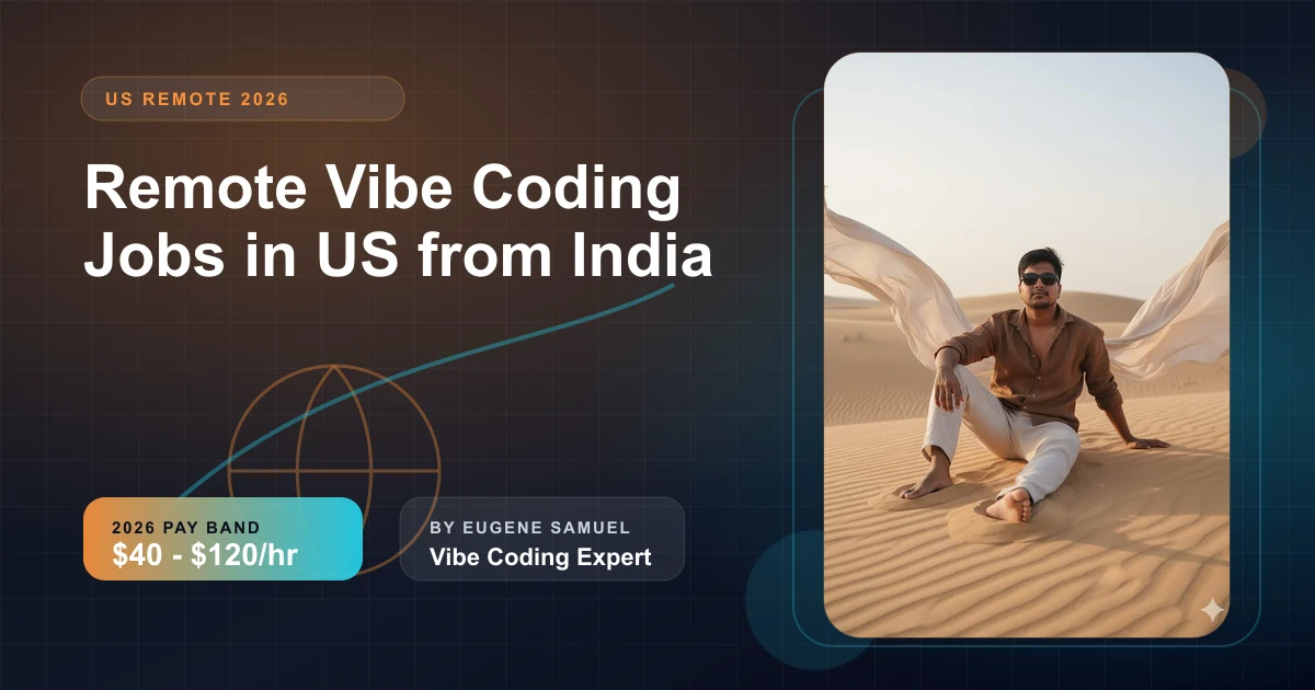 Remote Vibe Coding Jobs for US Companies from India 2026