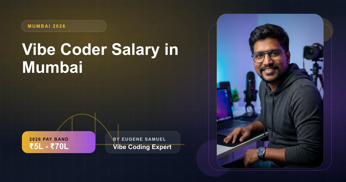 Vibe Coder Salary in Mumbai 2026: ₹5L-₹50L Fintech Premium