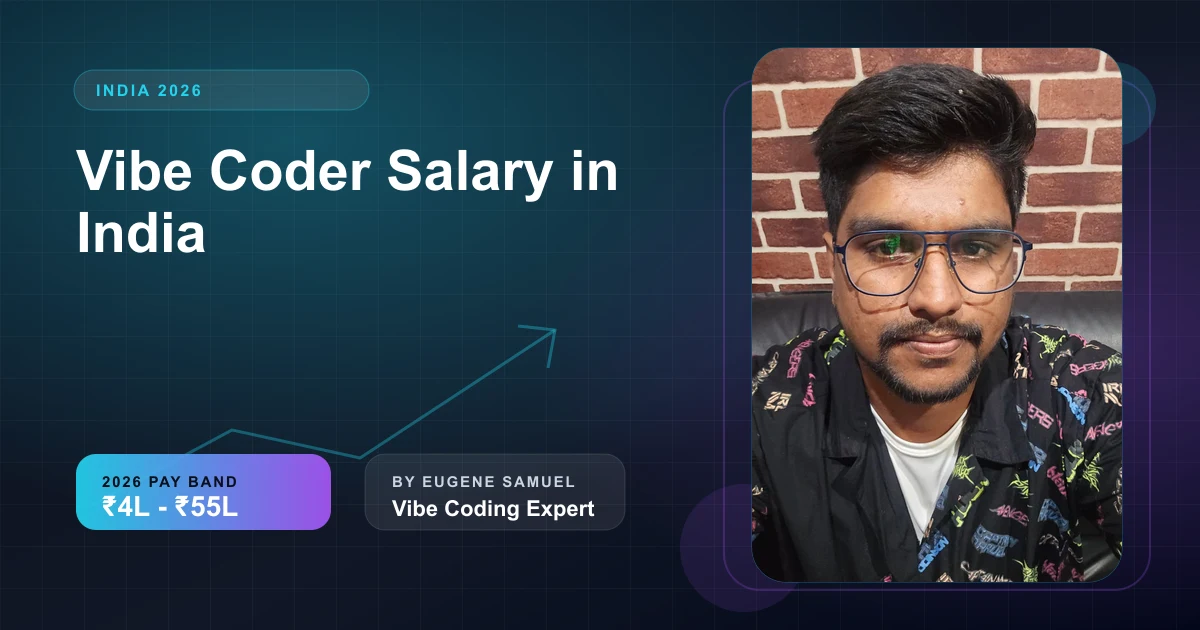 Vibe Coder Salary in India (2026): Vibe Coding Pay Scale